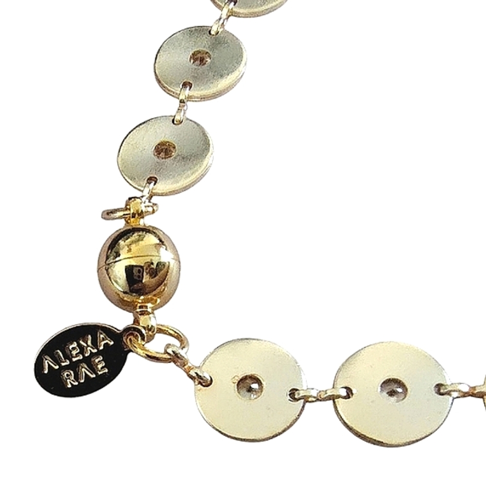 Alexa Rae By Melania Clara Cancun Necklace Signed - Picture 6 of 9